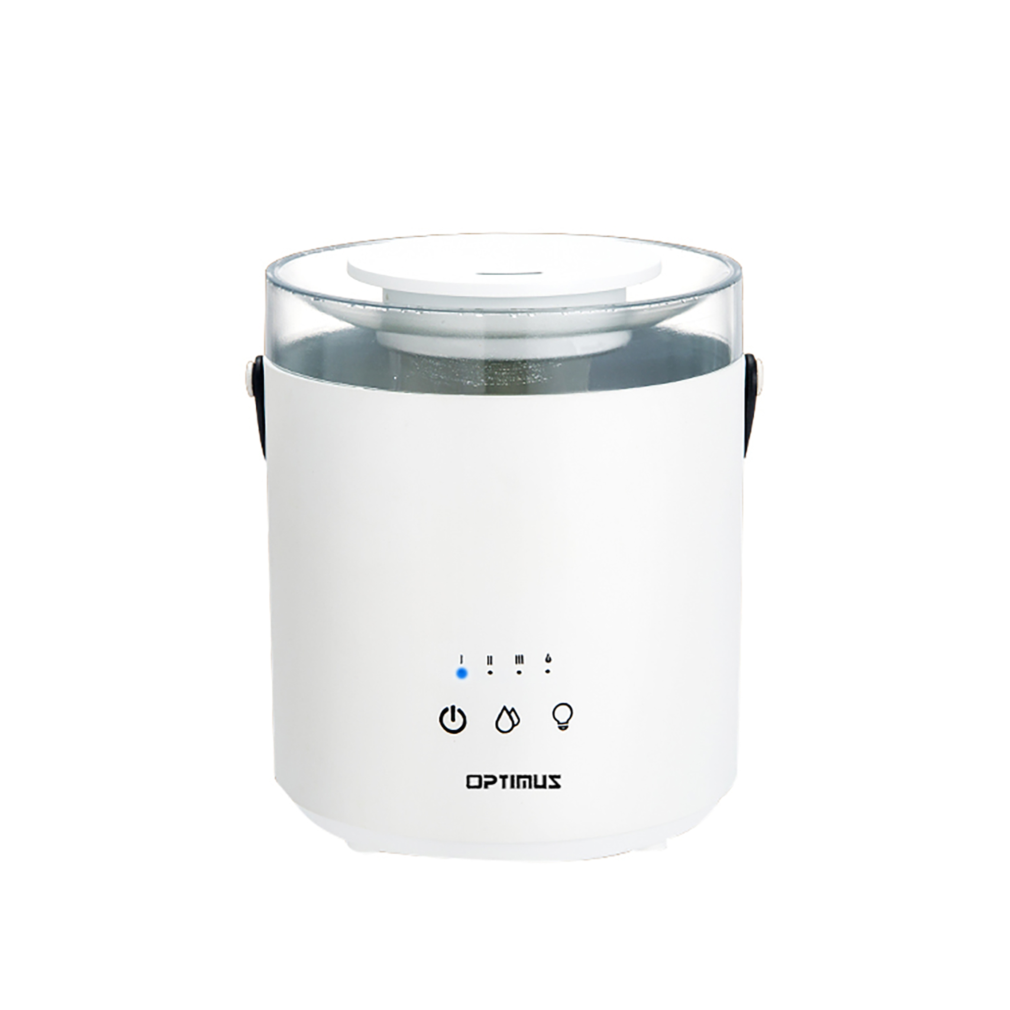 Optimus Top Filling Ultrasonic Humidifier — 1.8 Gallon Output, 11-Hour Run Time, Touch Control, 7 Colors LED, 600 Sq. Ft. Coverage, Model# U-31022